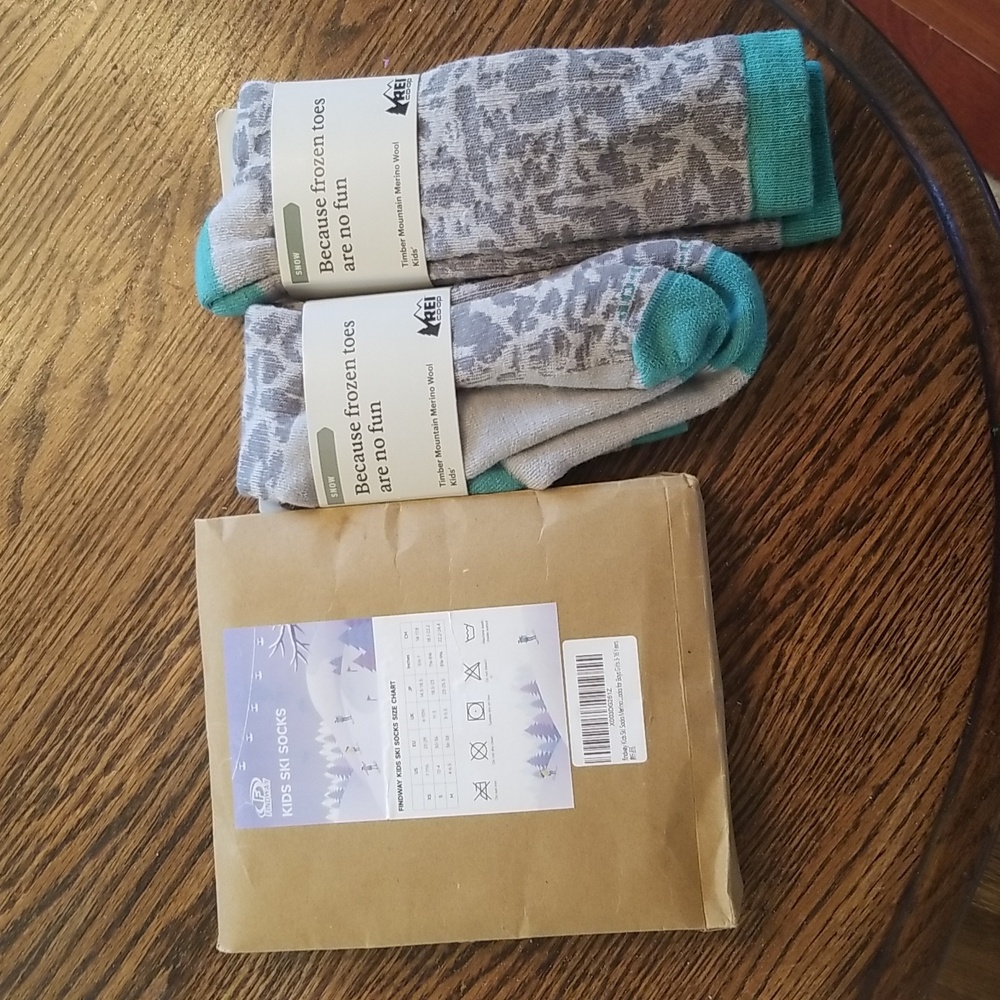 Kids wool socks- size medium